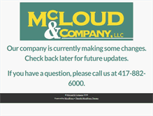 Tablet Screenshot of mcloud.net